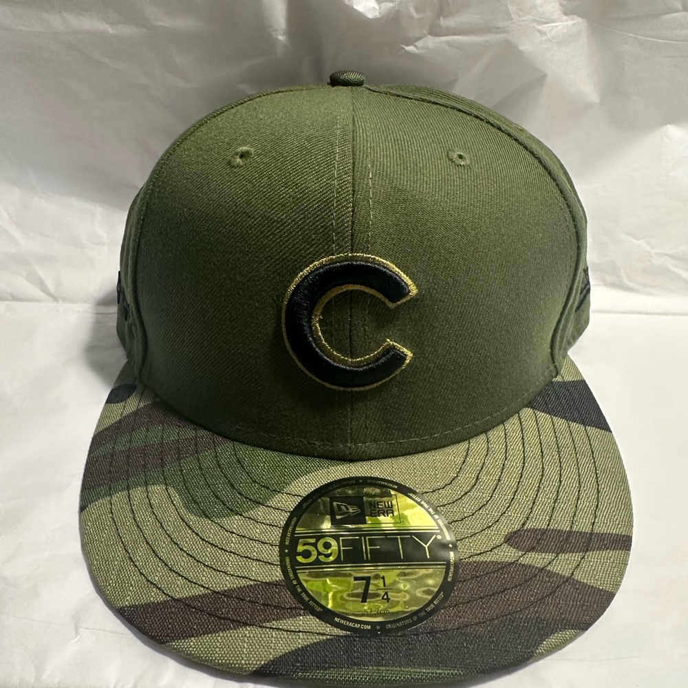 New Era 59FIFTY Green Camouflage Cap